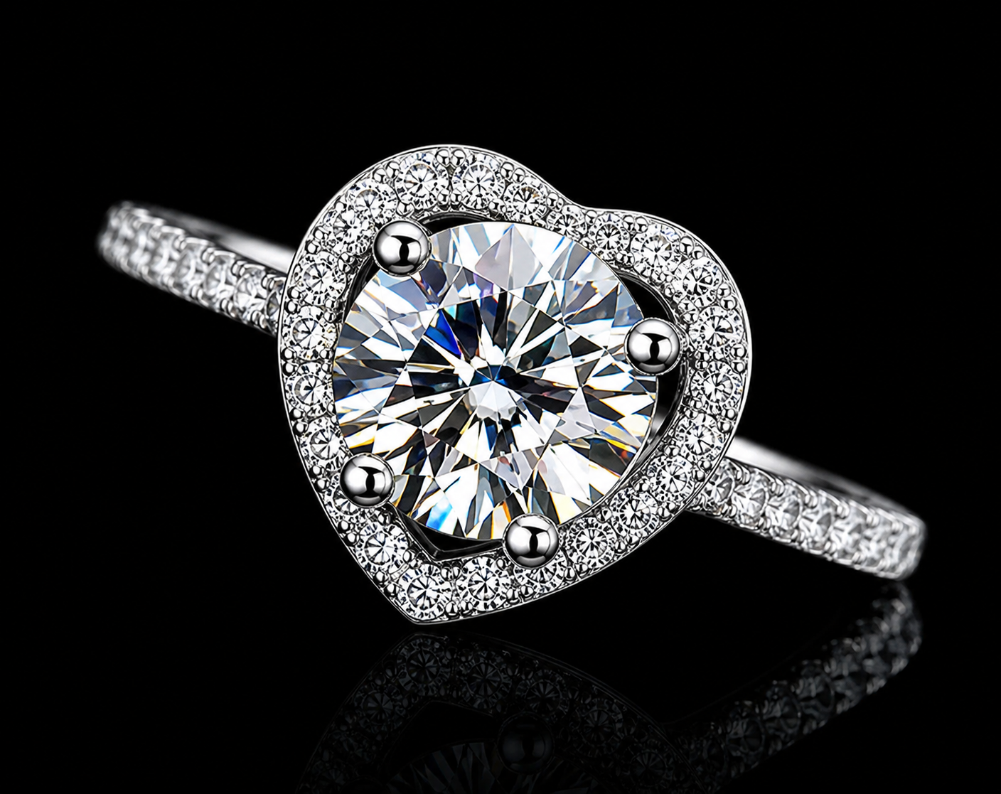 Auravanta™ Moissanite Ring