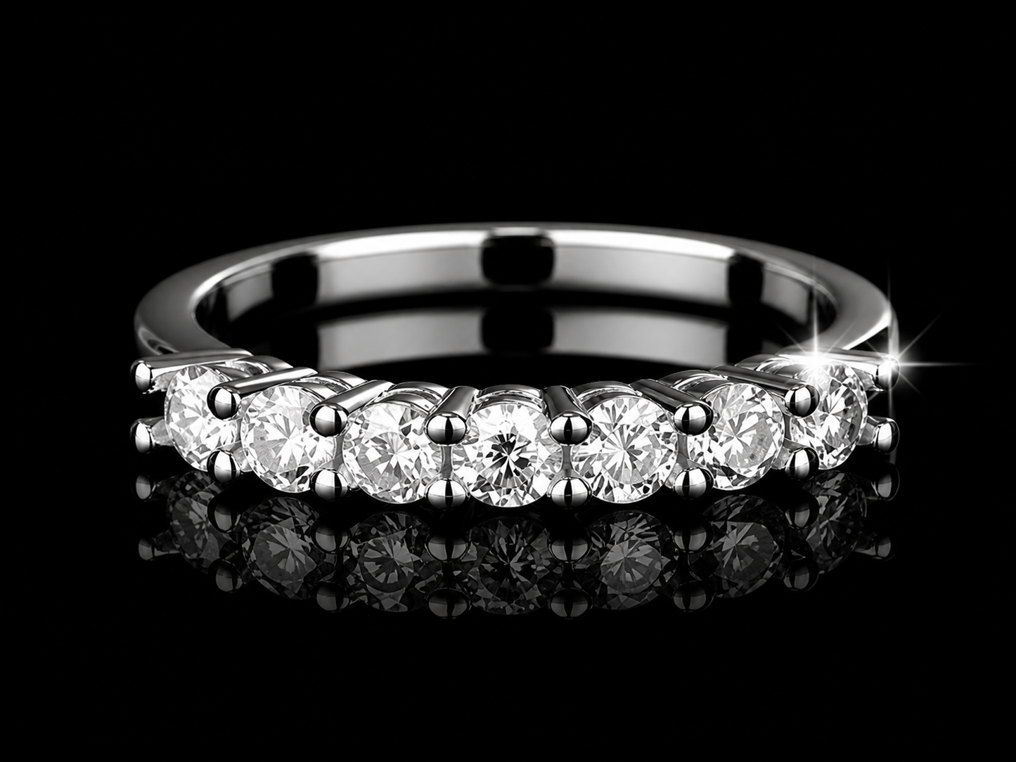 Auravanta™ Diamond-Tested Moissanite Ring