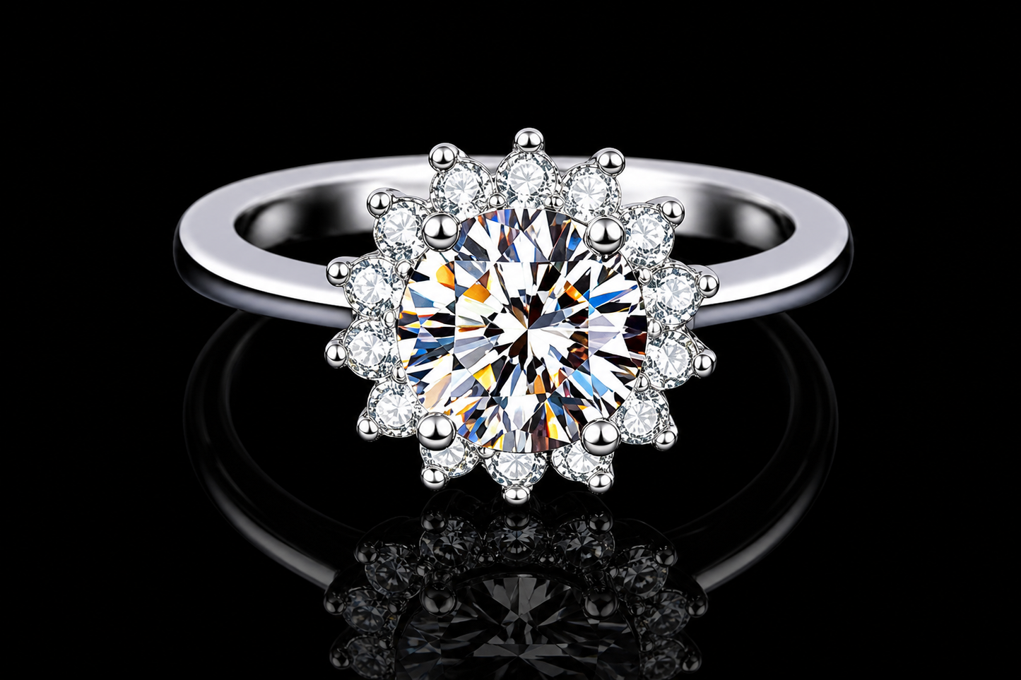 Auravanta™ Moissanite Ring